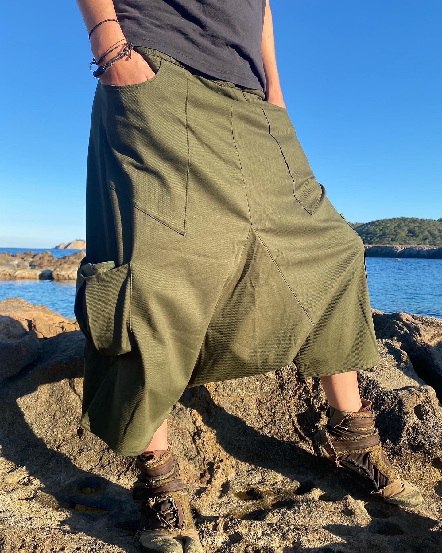Goahose Oliv Green